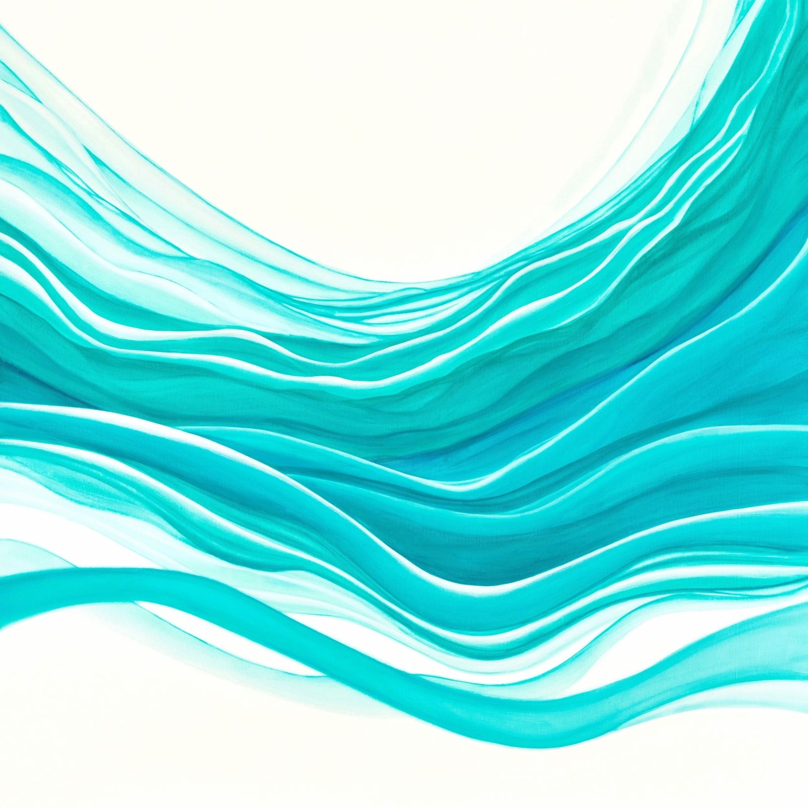 The waves of life 4. - abstract painting